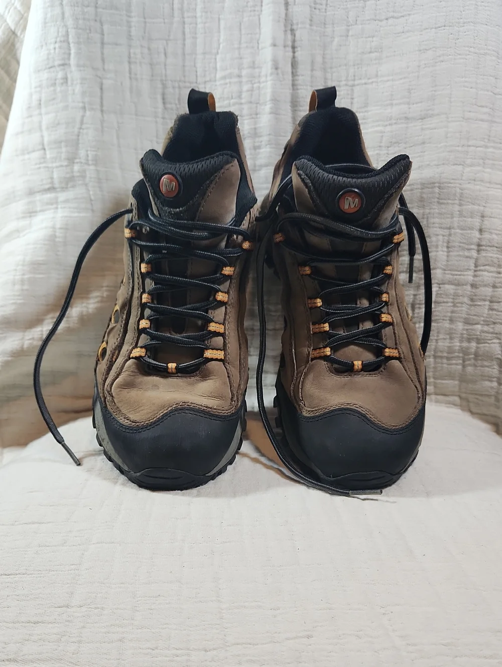 Merrell Men's Brown and Black Trail Hiking Boots